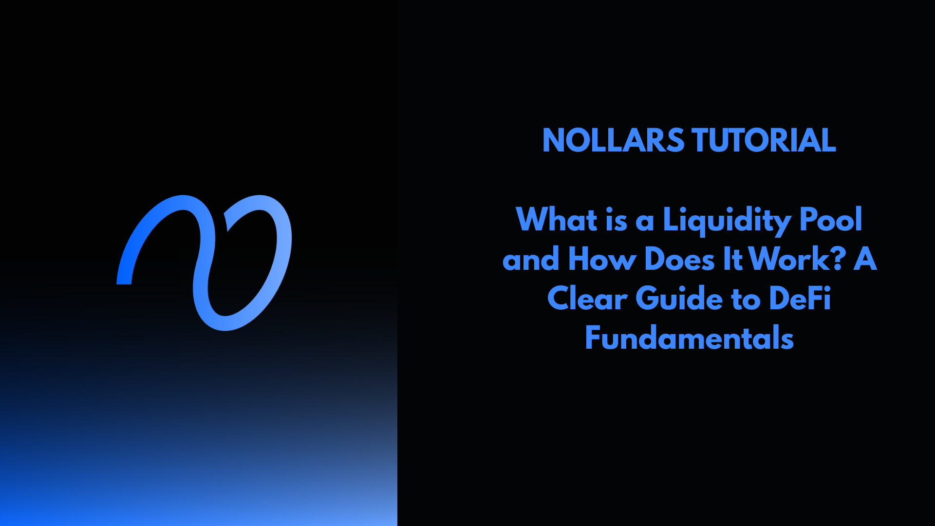 What is a Liquidity Pool and How Does It Work A Clear Guide to DeFi Fundamentals